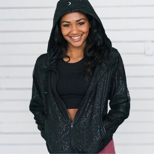 Black ZYIA Bomber Jacket